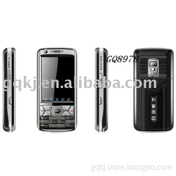 GQ-8978 Dual sim card cell phone TV mobile,with dual standby,dual camera,dual bluetooth,digital map,MP3,MP4